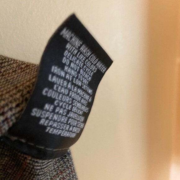 Jules & Leopold studio midi grey plaid pencil skirt - NWOT - size medium - Picture 7 of 9